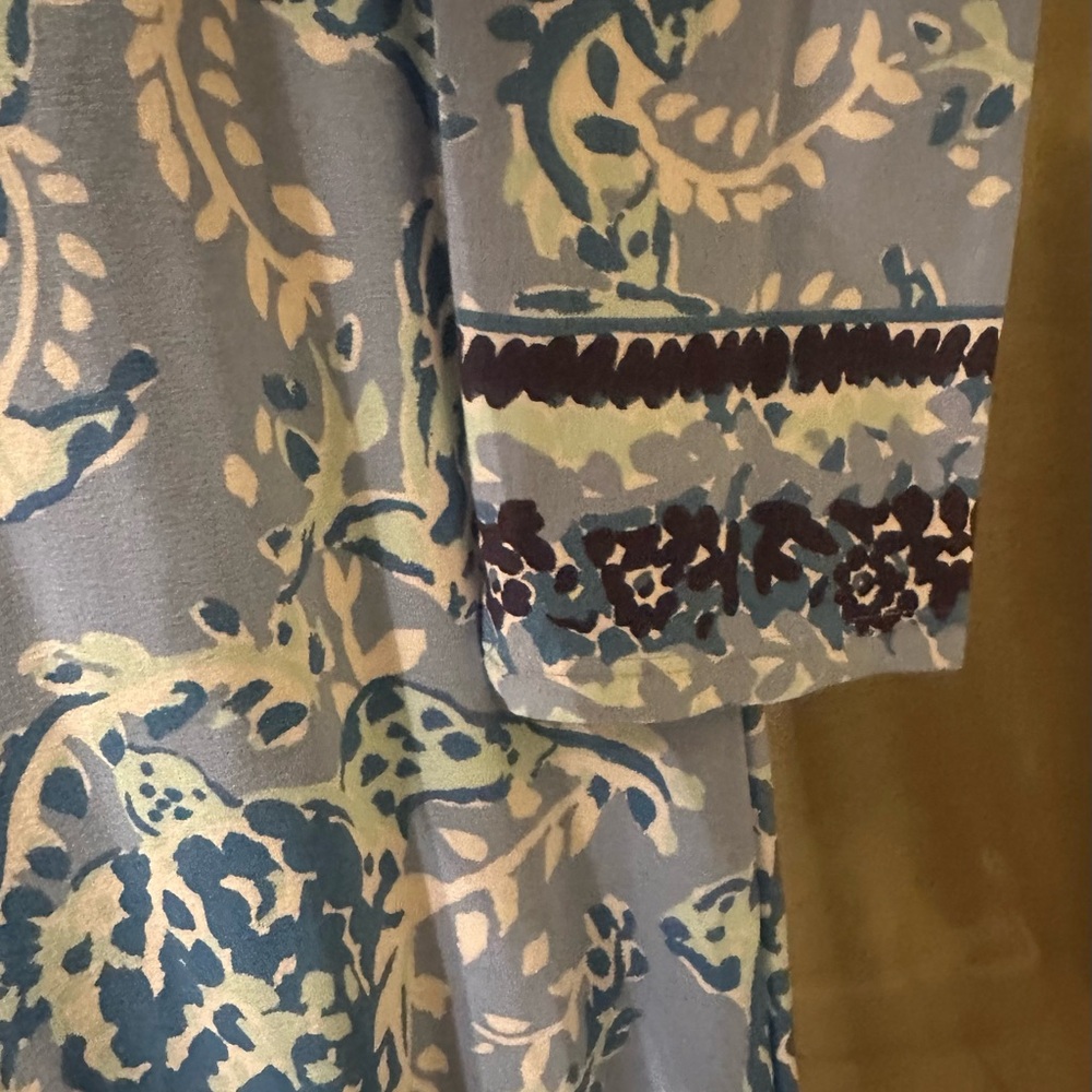 LILLY PULITZER BLUE PERI FAYE UPF-50 MAXI DRESS SIZE L MSRP $198.00 NWT - Picture 7 of 11